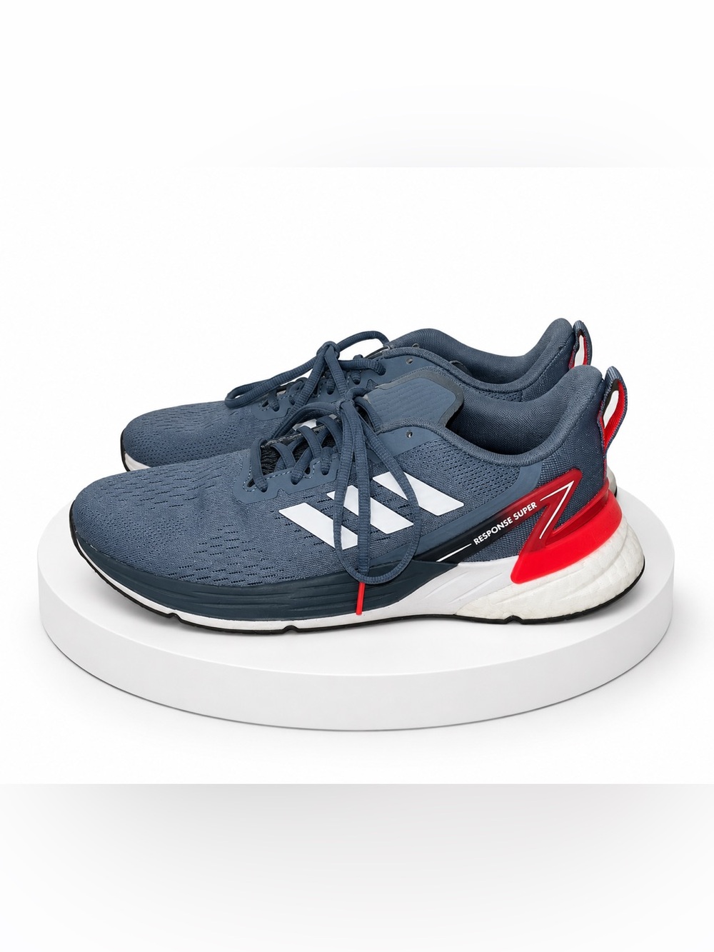 Adidas Blue and Red Sneakers